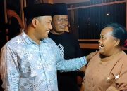Para PKL Sambut Gembira Kedatangan Wakil Bupati Terpilih H. Sukriyanto di Arek Lancor