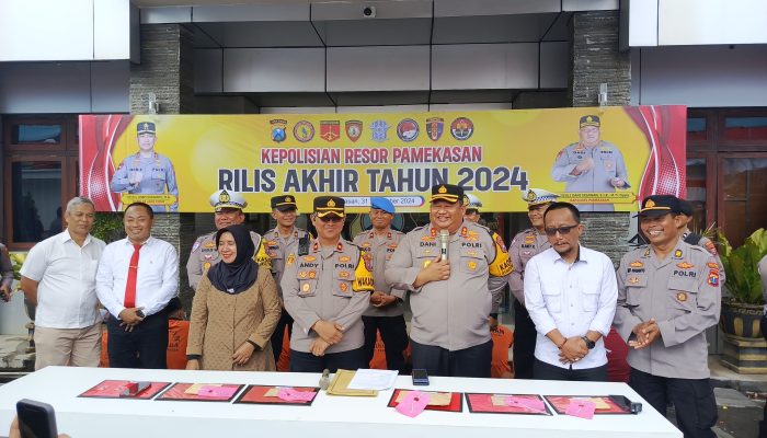 Tuntaskan Ratusan Kasus Selama Tahun 2024, Ini Penjelasan Kapolres Pamekasan