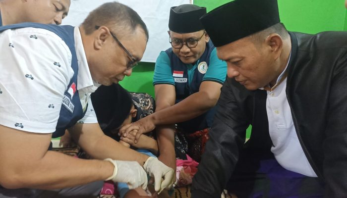 H. Sukriyanto Wakil Bupati Terpilih Buka Khitanan Massal Gratis di Blaban, Batumarmar, Pamekasan