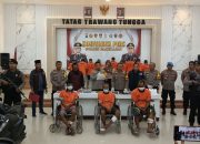 Tiga Orang Tersangka Kasus Curanmor Dihadiahi Tembakan, Kapolres Pamekasan: Saya Tindak Tegas Okum Yang Menganggu Wilayah Kami