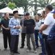 Bupati Pamekasan saat meninjau lokasi Stasiun Eks PJKA bersama Forkopimda setempat