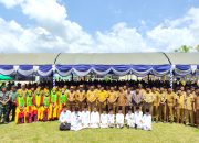 Hadiri Puncak Halalbihalal Bersama Guru, Bupati KH Kholilurrahman Serukan Sinergi Menuju Indonesia Emas 2045