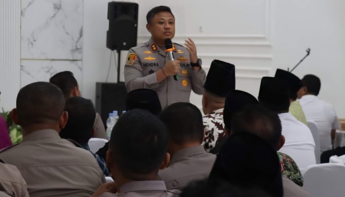 Kapolres Pamekasan Gelar Halal Bihalal & Cerita Harkamtibmas, Perkuat Sinergi dengan Kades dan Lurah