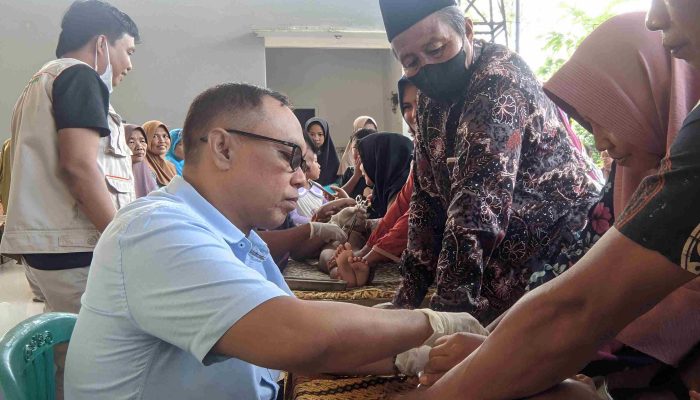 Yayasan PSBB Bersama Remas Nurul Iman Pamekasan Gelar Khitan Gratis dan Tebar Qurban, Ratusan Warga Terbantu