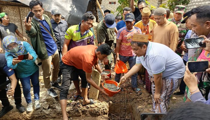 Dukung Program Presiden RI, H Her Gandeng Ulama Dalam Menuntaskan RTLH di Desa Konang Secara Pribadi
