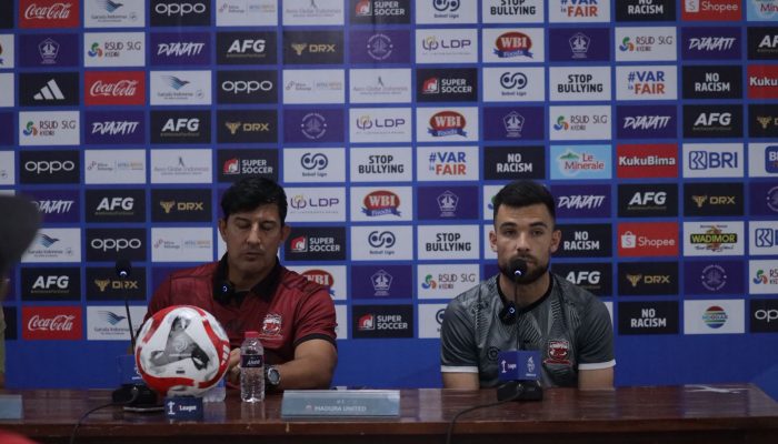 Lawan Persik Kediri, Madura United Optimis Raih Poin Penuh