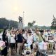 Maulid Nabi dan Ngopi Bareng H Her di Monas Dihadiri 50 Ribu Jamaah Madura dari Jabodetabek