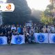 Mahasiswa Pamekasan yang tergabung dalam KMP-J mengikuti program mudik gratis dari Jakarta menuju Pamekasan bersama Pemkab Pamekasan dan PT Bawang Mas Group.