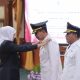 Kholilurrahman dan Sukriyanto dilantik Khofifah Indar Parawansa sebagai Bupati dan Wakil Bupati Pamekasan 2025–2030 di Grahadi.