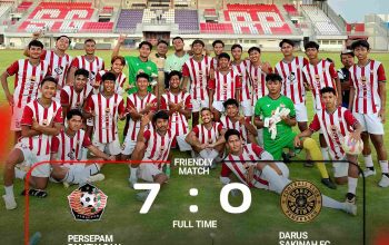 Persepam Pamekasan Tunjukkan Kesiapan Matang, Libas Darus Sakinah FC 7-0 Jelang Bergulirnya Liga 4 Nasional