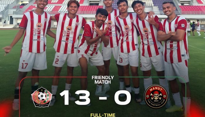 Persepam Pamekasan Tunjukkan Dominasi Total, Hancurkan Manut FFC 13-0 dalam Uji Coba Menuju Kompetisi Nasional