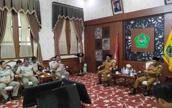 Kakan BPN Pamekasan Sigit Jalin Silaturahmi dengan Bupati Kholilurrahman, Perkuat Sinergi Percepatan Sertifikasi Tanah