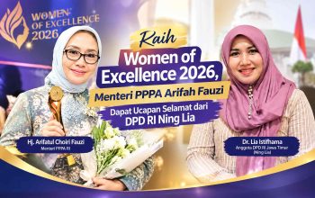 Arifah Fauzi Raih Penghargaan Perempuan Berbakti 2026, Lia Istifhama Sampaikan Selamat