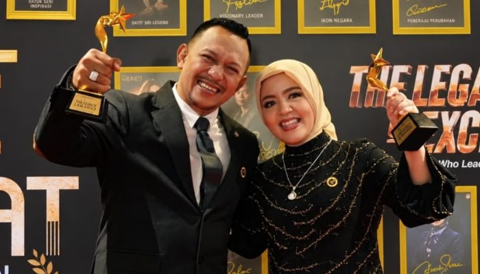 Bang Ali dan Fitriah Aly Raih Penghargaan Star Iconic Grand Honors 2026